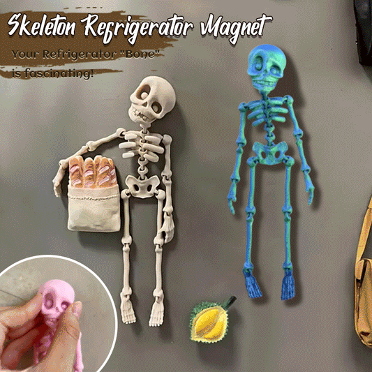 💀 Skeleton Refrigerator Magnet