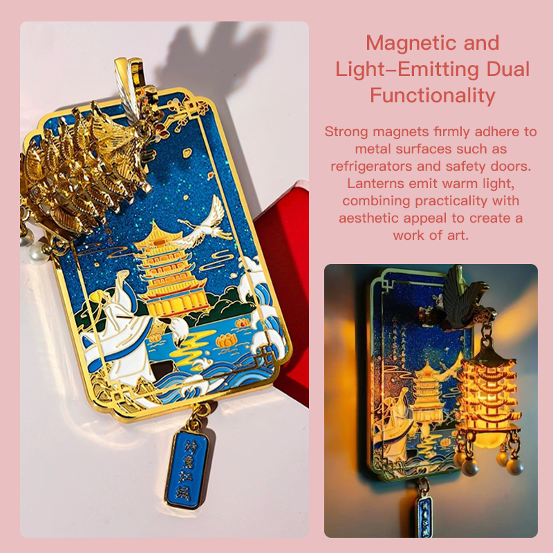 🏮Royal Blessing Fridge Magnet: Luck & Prosperity