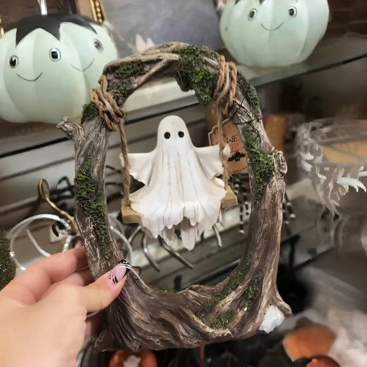 🔥2025 Ingredientp®Swinging Shadows: Ghost on a Tree Swing👻